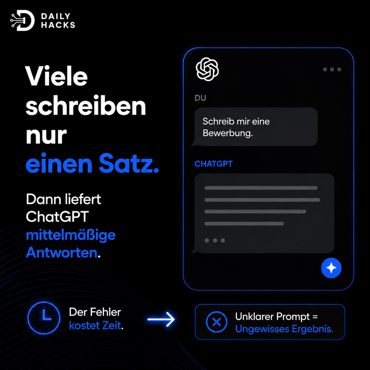 Problem-Bild zur Prompt-Formel